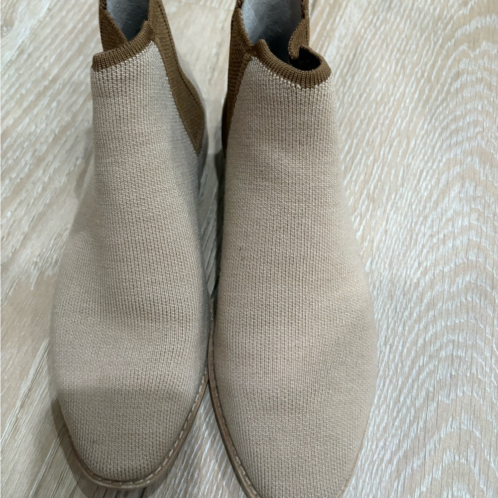 Rothy's Men's Beige and Brown Boots